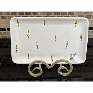 Jacks Carrots By Magenta Designer Collection Tray Cool Rabbit Carrot Lover Plate